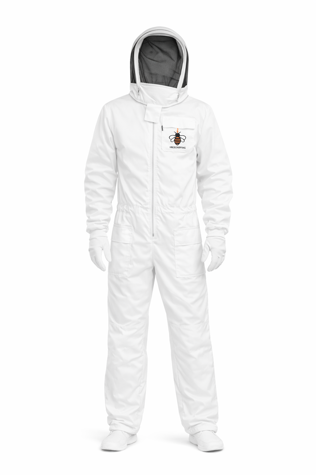 Ventilated Beekeeping Suit with Veil – Full Body Protective Bee Suit