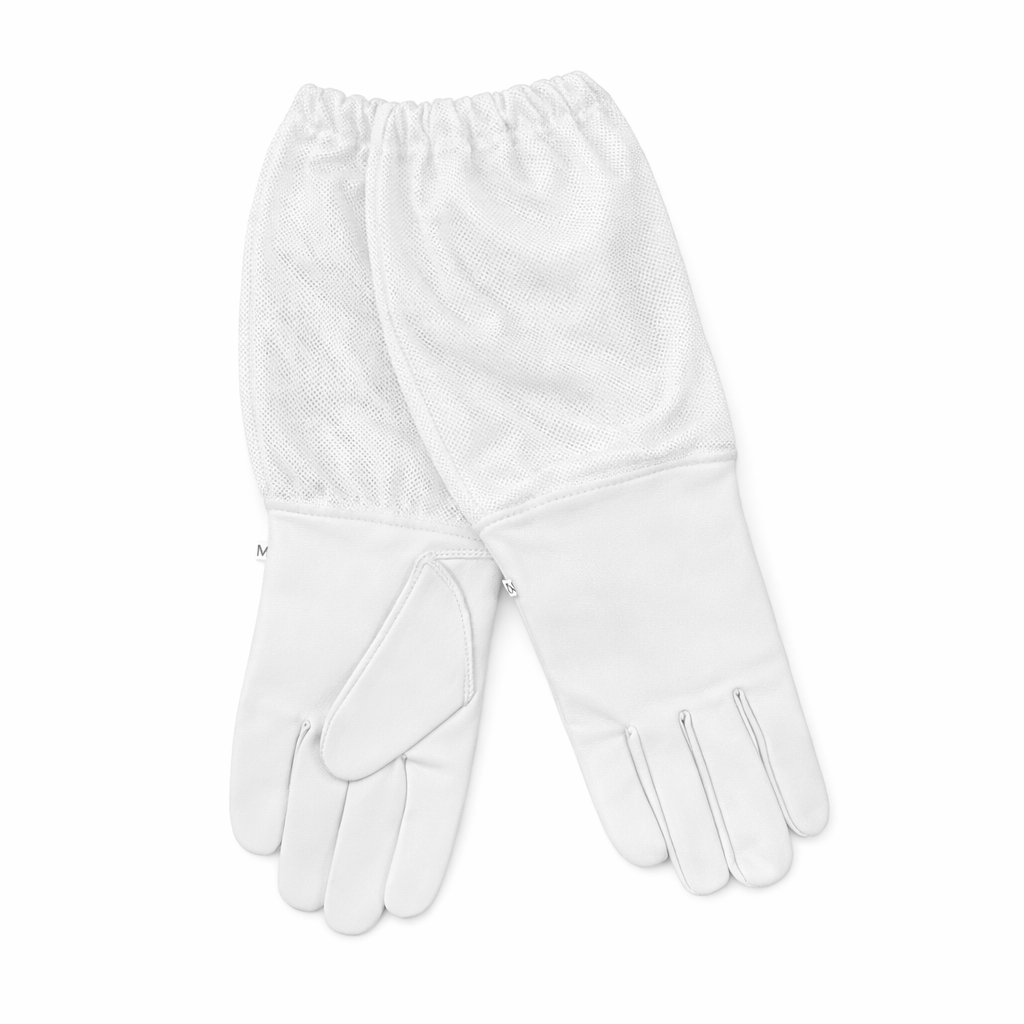 Ventilated Goatskin Beekeeping Gloves with Sting Resistant Protection