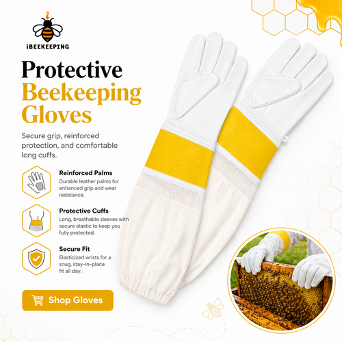 Protective Beekeeping Gloves – Sting Resistant Bee Gloves